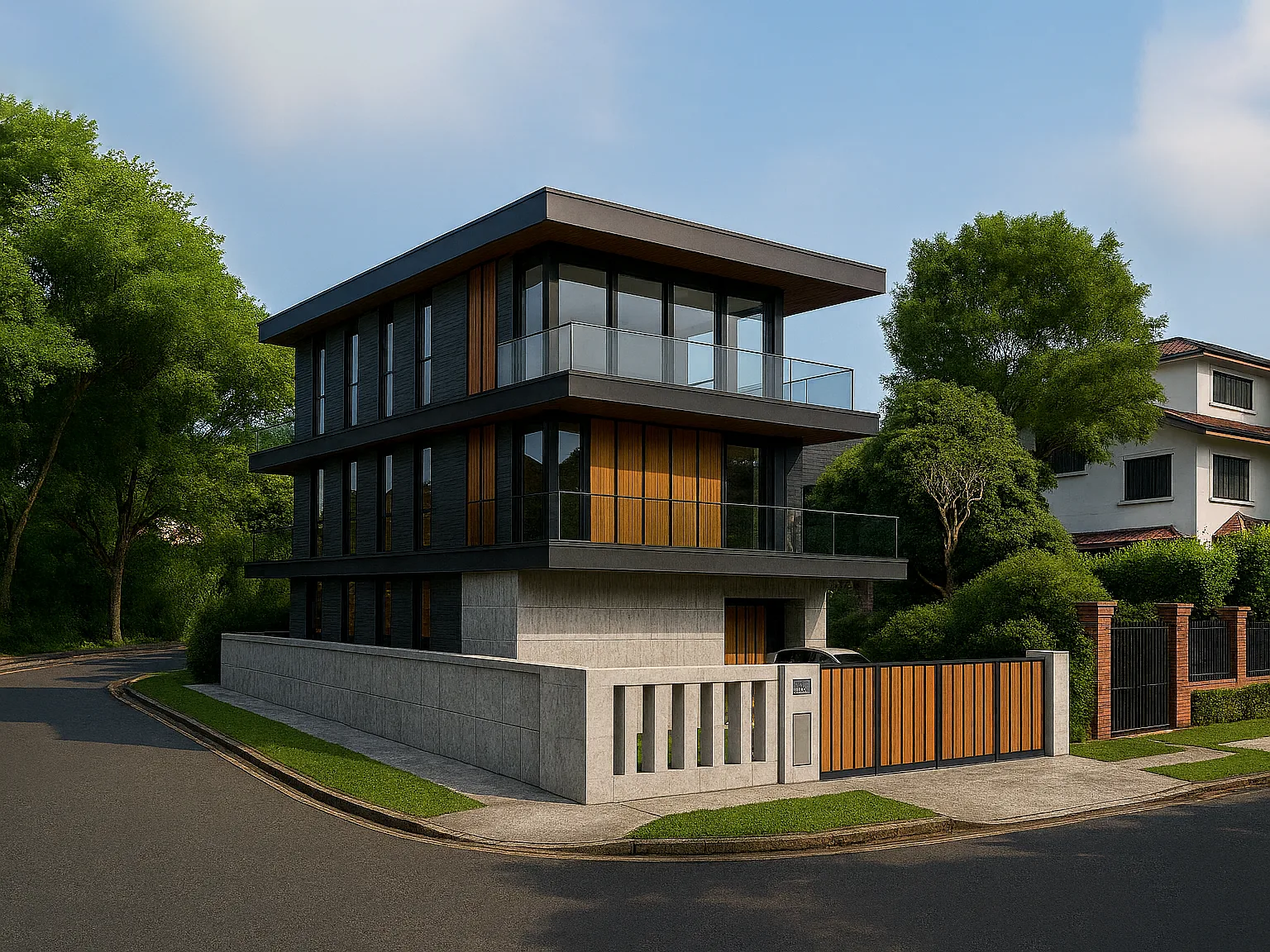 NewPrecinct architectural project exterior